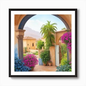 Arches Stock Videos & Royalty-Free Footage Art Print