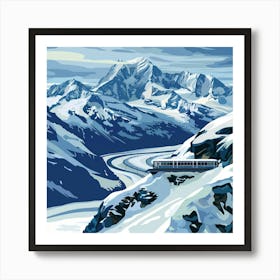 Swiss Alps 3 Art Print