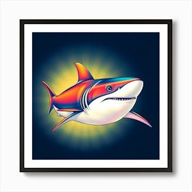 Shark Art Print