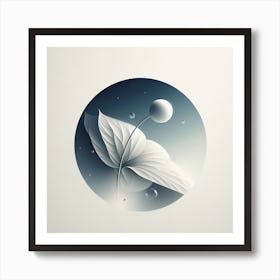 Abstract Flower 1 Art Print