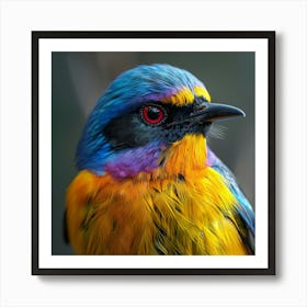 Colorful Bird 7 Art Print