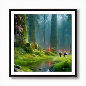 Fairytale Forest Art Print