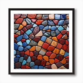 Mosaic Tile Background 5 Art Print