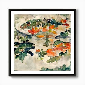 Water Lilies Art Print