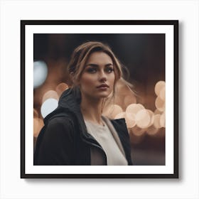 Bokeh 1 Art Print