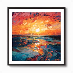 Sunset Vibes Art Print