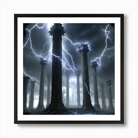 A Crack in Time Art Print