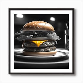 Burger 9 Art Print