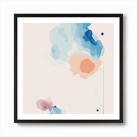 Abstract Watercolor Painting Art Print