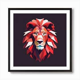 0 A Silhouette Design Of A Lion, T Shirt Art, 3d Ve Esrgan V1 X2plus (1) Art Print