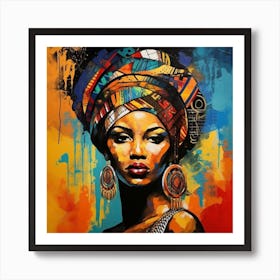 African Woman 48 Art Print