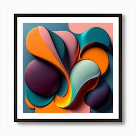 Abstract Art 6 Art Print