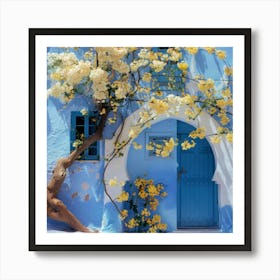 Blue Door 68 Art Print