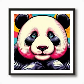 Panda Bear 8 Art Print