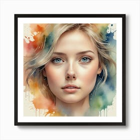 Watercolor Painting 12 Art Print