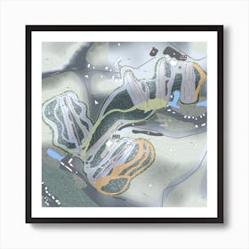 Caledon Ski Club Art Print