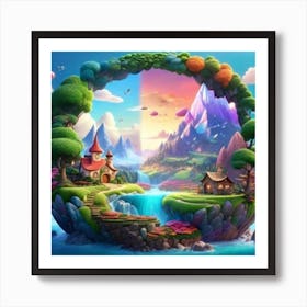 Fairytale World Art Print