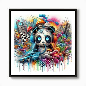 Panda 5 Art Print