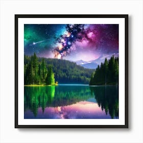 Galaxy In The Sky 4 Art Print