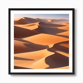 Sahara Desert Art Print