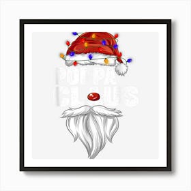 Poppa Claus Shirt Art Print