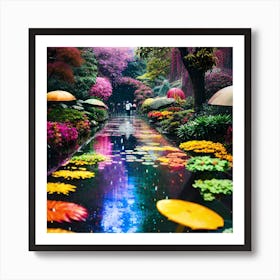 Lily Pond Art Print