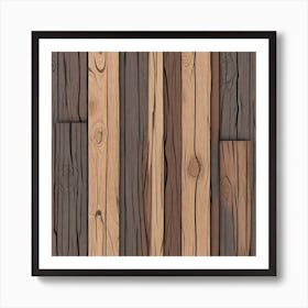 Wood Planks 5 Art Print