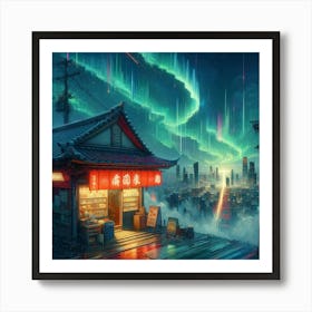 Urban Oasis 40 Art Print