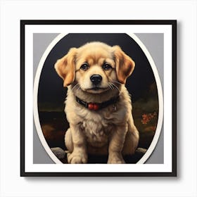 Golden Retriever Art Print