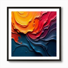 Abstract Painting 51 Art Print