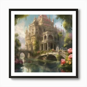 Fairytale Castle 12 Art Print