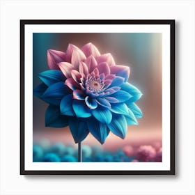 Flower In A Field Art Print