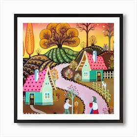 Little Village Art Print