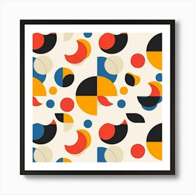 Abstract Circles Art Print