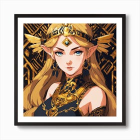 Legend Of Zelda Breath Of The Wild 1 Art Print