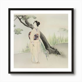 Geisha 3 Art Print