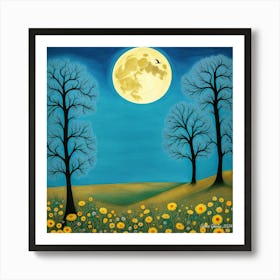 Moon Light by Peter Ghetu 2024 Art Print