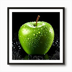 Green Apple — Stock Photo Art Print