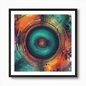 Abstract Abstract Painting 3 Art Print