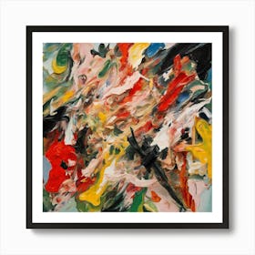 Abstract Painting 13 Art Print