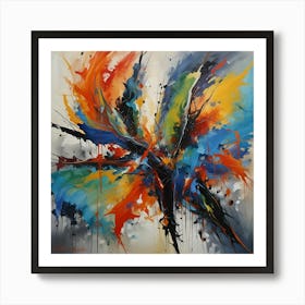 Abstract Painting 160 Art Print