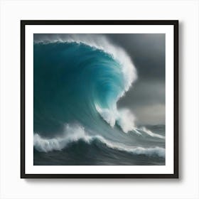 Big Wave 1 Art Print