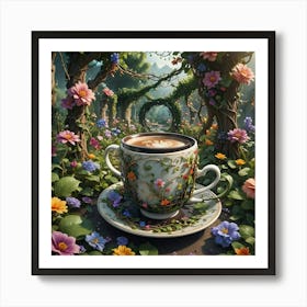 Cup Of Coffee 100 Art Print