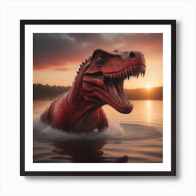 T-Rex Art Print