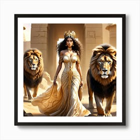 Egyptian Queen 64 Art Print