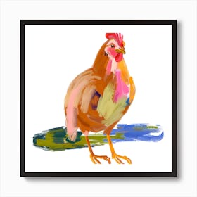 Chicken 07 Art Print