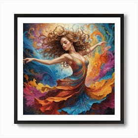 Dancer 3 Art Print