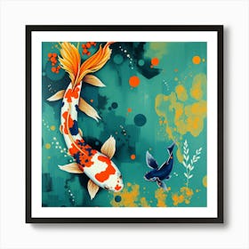 Koi Fish 65 Art Print