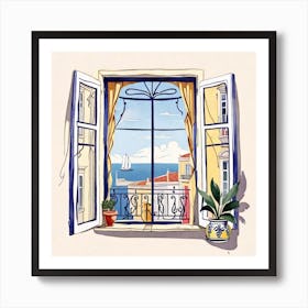 Open Window Art Print