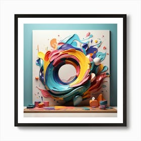 Abstract Painting 2 Art Print